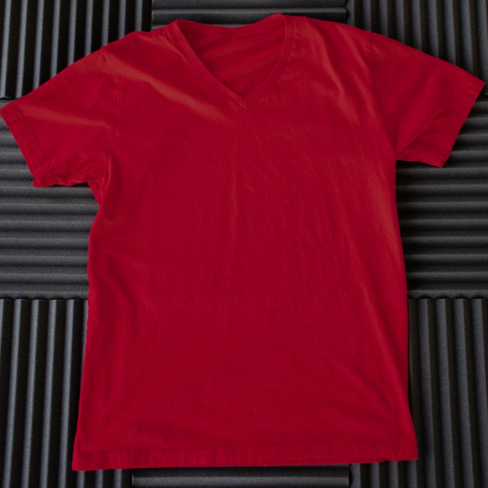 Red T-Shirt/Tee Shirt (Modal)